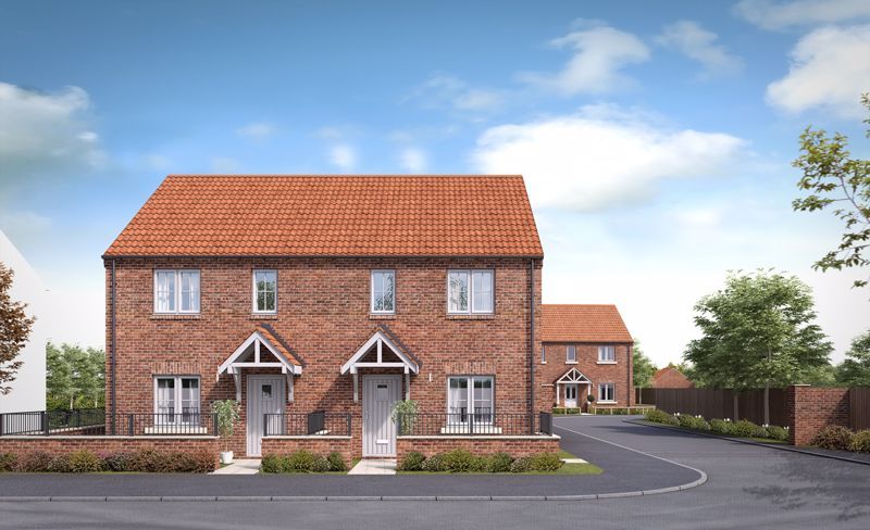 New home, 3 bed semi-detached house for sale in The Asenby, Main Street, Shipton By Beningbrough YO30, £350,000