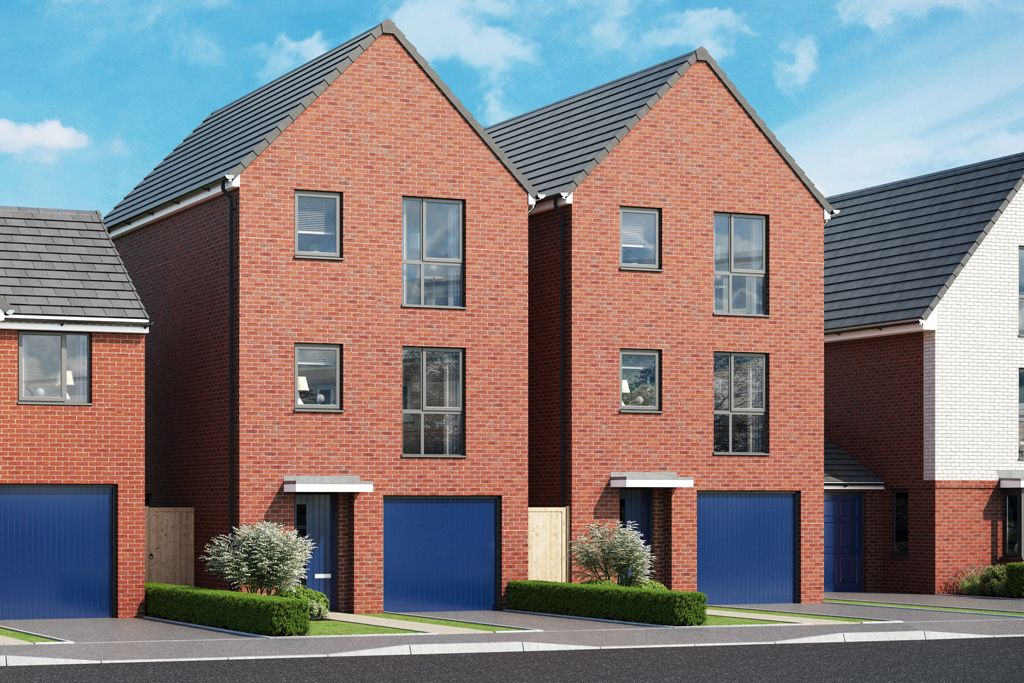 New home, 4 bed detached house for sale in "The Bridgeford" at Goscote Lodge Crescent, Walsall WS3, £299,950