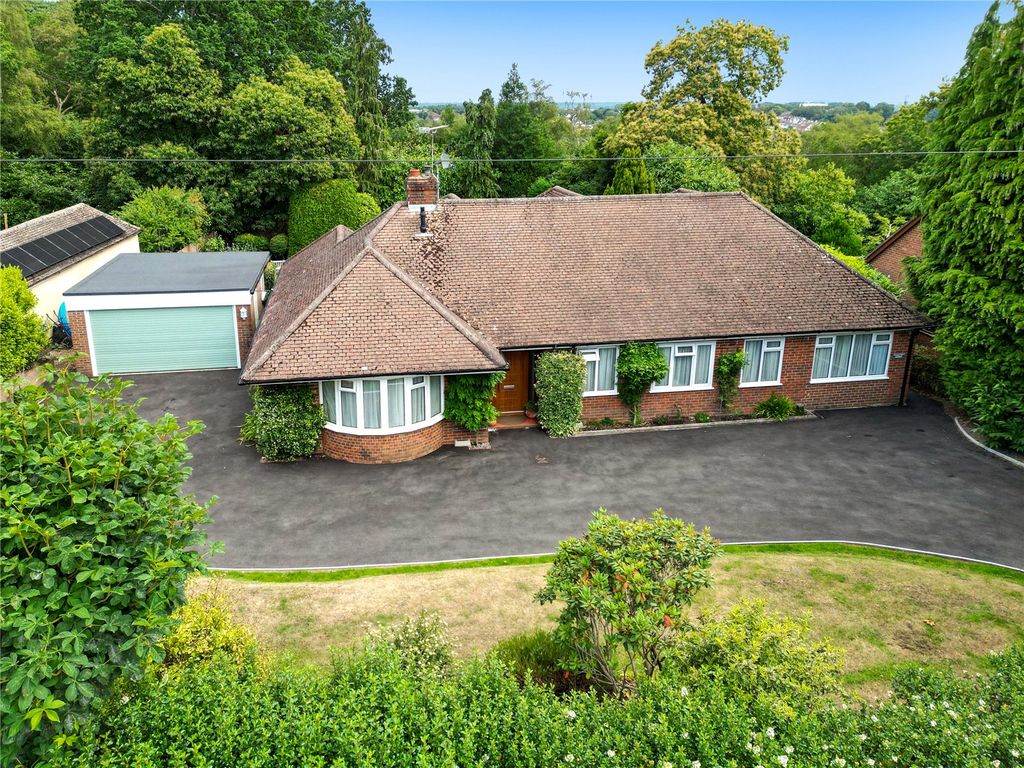 4 bed bungalow for sale in Rowhills, Farnham GU9, £895,000