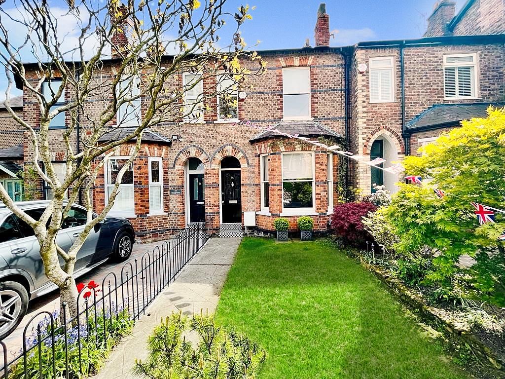 3 bed terraced house for sale in Albert Road East, Hale, Altrincham WA15, £750,000
