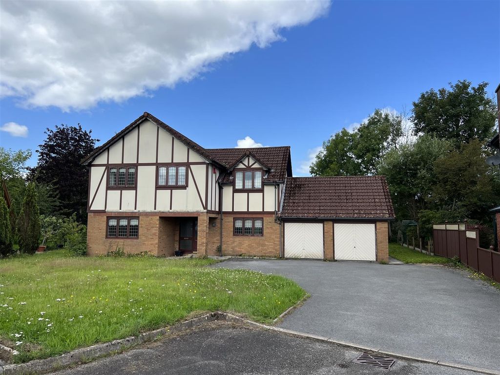 4 bed detached house for sale in Parc Bwtrimawr, Betws, Ammanford SA18, £365,000