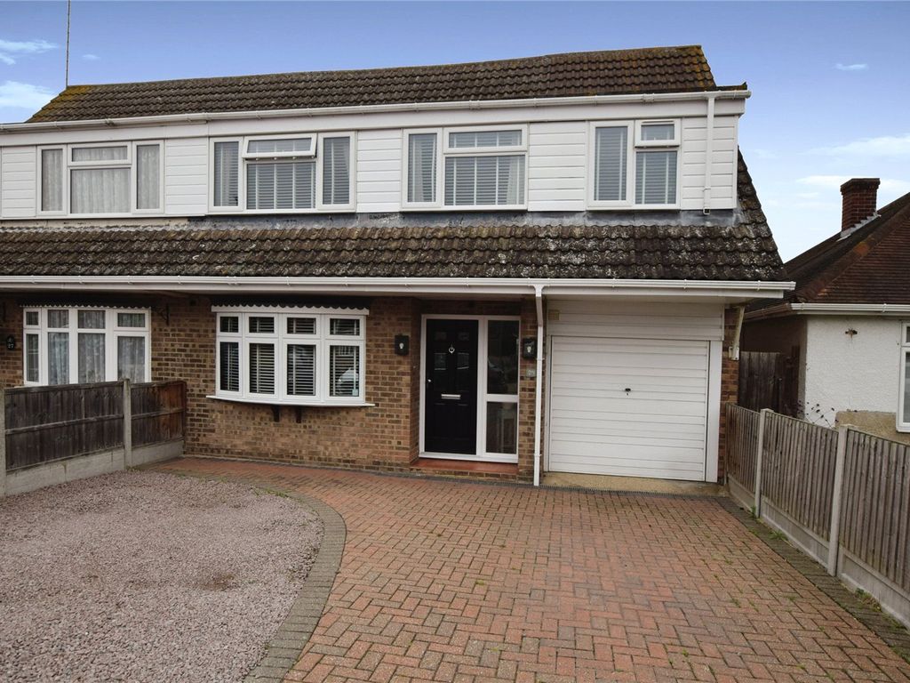 4 bed semi-detached house for sale in Green Lane, South Woodham Ferrers, Essex CM3, £450,000