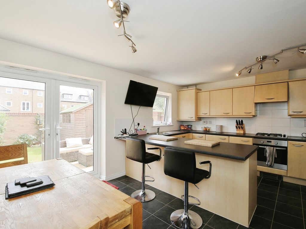 4 bed town house for sale in Holly Blue Close, Little Paxton, St. Neots PE19, £357,700