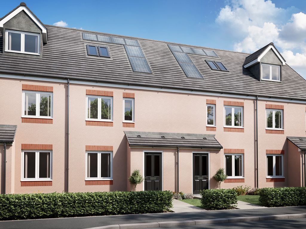 New home, 3 bed terraced house for sale in "The Brodick" at Craighall Drive, Musselburgh EH21, £268,995