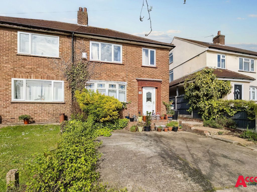 3 bed semi-detached house for sale in Doncaster Way, Upminster RM14, £450,000