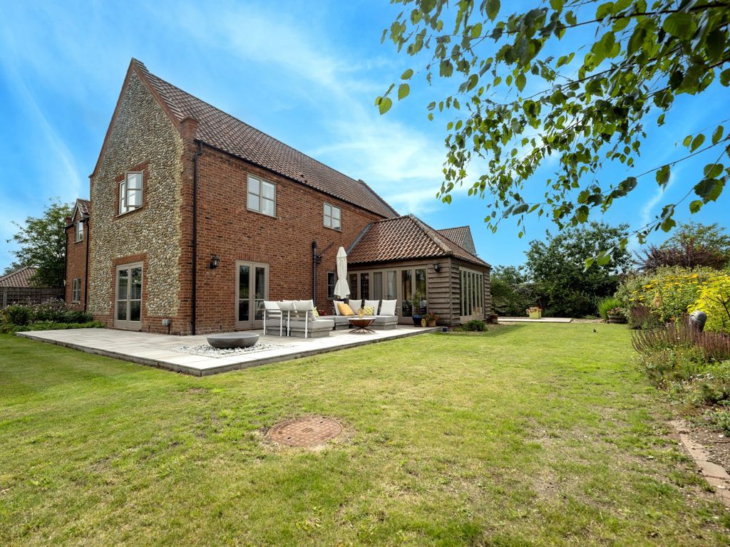5 bed detached house for sale in Church Green, West Acre, King's Lynn PE32, £750,000