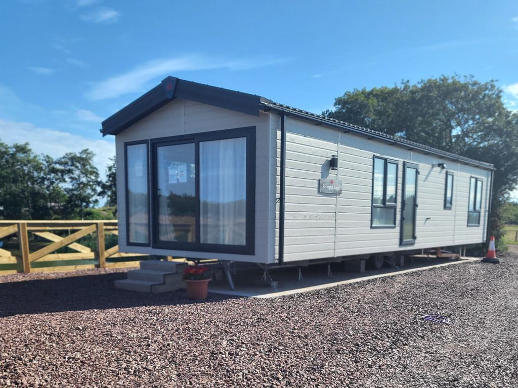 New home, 2 bed mobile/park home for sale in Kingdom Park Homes, Ravenstruther, Kingdom Park Farm, Carstairs, Ravenstruther, Lanark ML11, £130,000