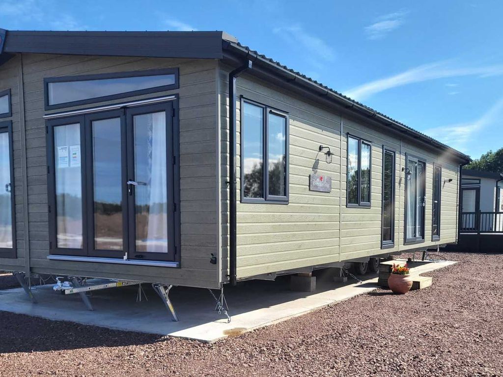 New home, 2 bed mobile/park home for sale in Kingdom Park Homes, Ravenstruther, Kingdom Park Farm, Carstairs, Ravenstruther, Lanark ML11, £240,000