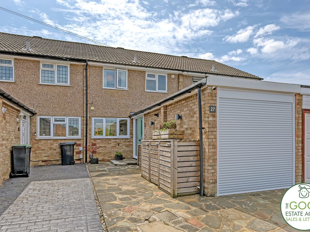 3 bed terraced house for sale in Nevill Way, Loughton IG10, £525,000