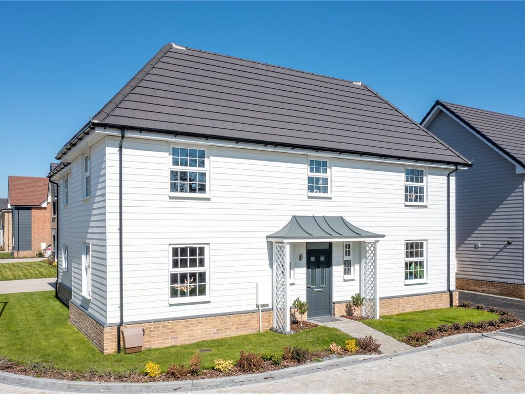 New home, 4 bed detached house for sale in Victory Fields, School Road, Elmstead Market, Colchester CO7, £600,000