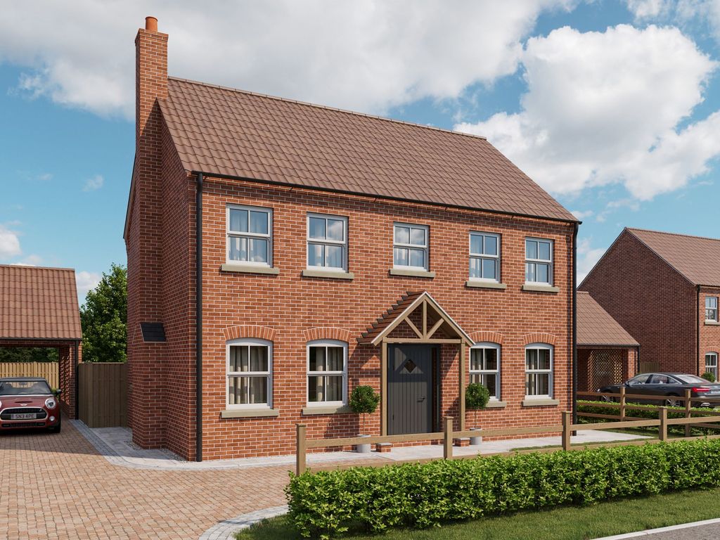 New home, 4 bed detached house for sale in Plot 5, Lancaster Heights, Brookenby LN8, £325,000