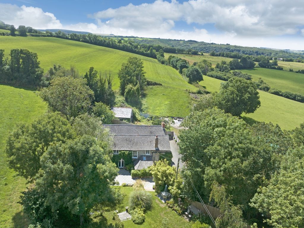 4 bed detached house for sale in Tredannick Farmhouse, Wadebridge PL27, £895,000