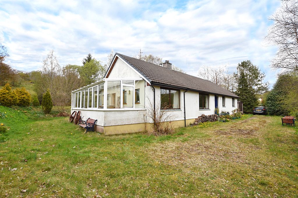 3 bed detached bungalow for sale in Anaheilt, Strontian PH36, £290,000