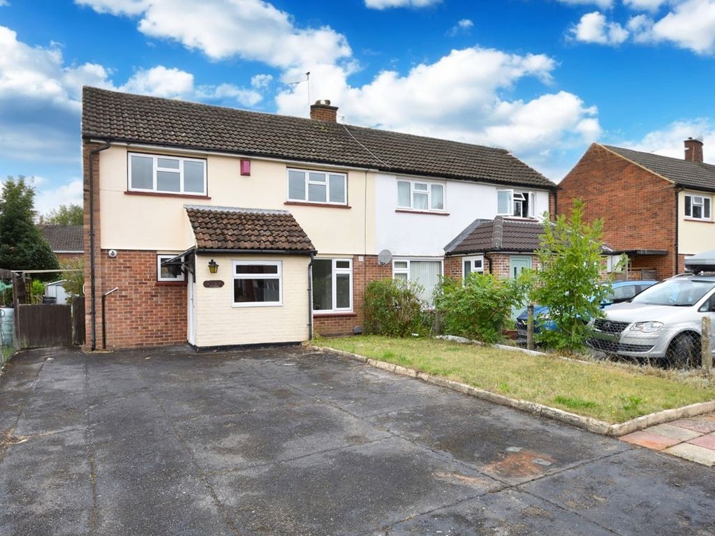 3 bed semi-detached house for sale in Mitcham Road, Camberley GU15, £375,000