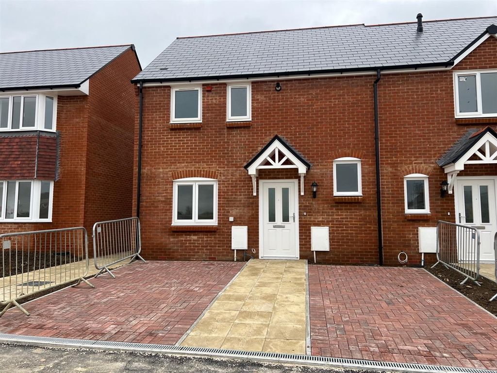 New home, 2 bed semi-detached house for sale in Plot 467 Markham Fields, 53 Markham Avenue, Weymouth DT4, £292,500