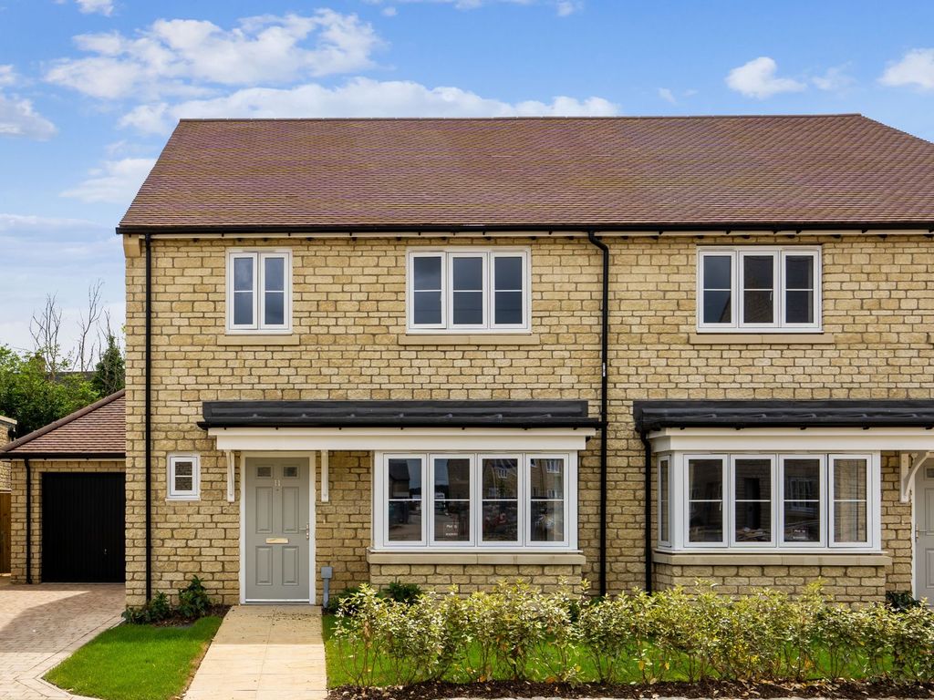New home, 4 bed semi-detached house for sale in Plot 19, The Ludlow, Montague Grove, Long Hanborough OX29, £645,000