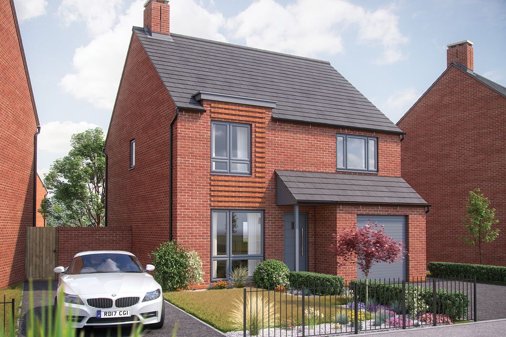 New home, 4 bed detached house for sale in "The Goodridge" at Sandy Lane, Kislingbury, Northampton NN7, £389,995