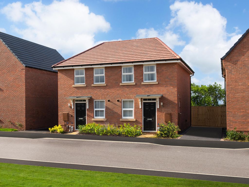 New home, 2 bed semi-detached house for sale in "Wilford" at Turners View, Darlington DL2, £170,500