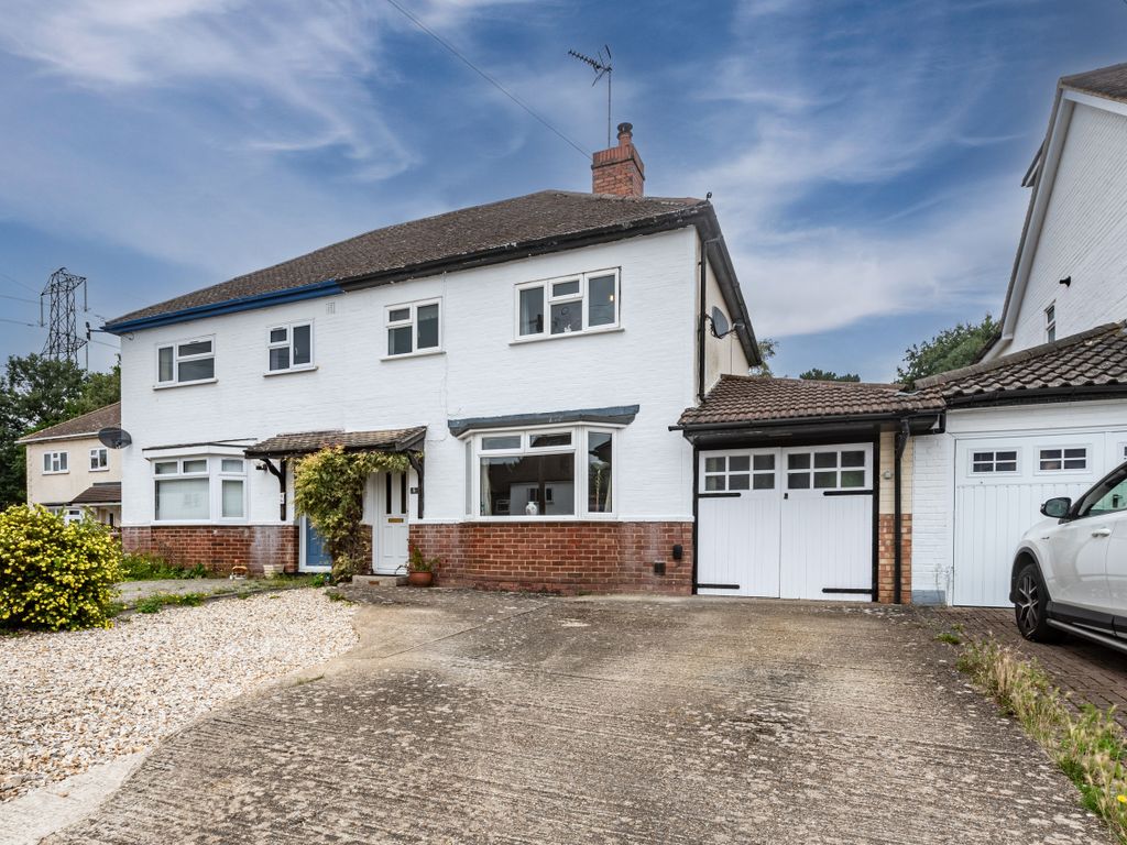 3 bed semi-detached house for sale in Ambarrow Crescent, Little Sandhurst, Sandhurst, Berkshire GU47, £500,000