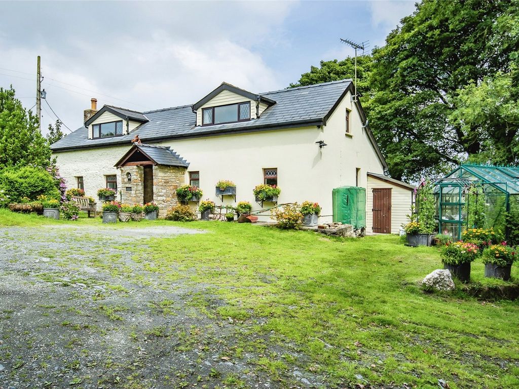 4 bed detached house for sale in Plwmp, Llandysul, Ceredigion SA44, £650,000