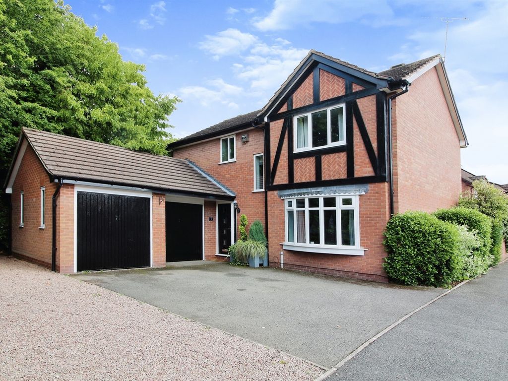 4 bed detached house for sale in Slade Avenue, Lyppard Hanford, Worcester WR4, £450,000
