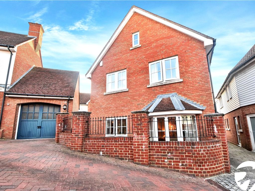 4 bed detached house for sale in Monks Well, Greenhithe, Kent DA9, £525,000