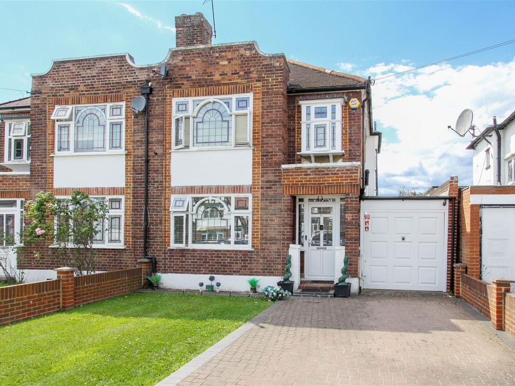 3 bed semi-detached house for sale in The Fairway, Wembley HA0, £725,000