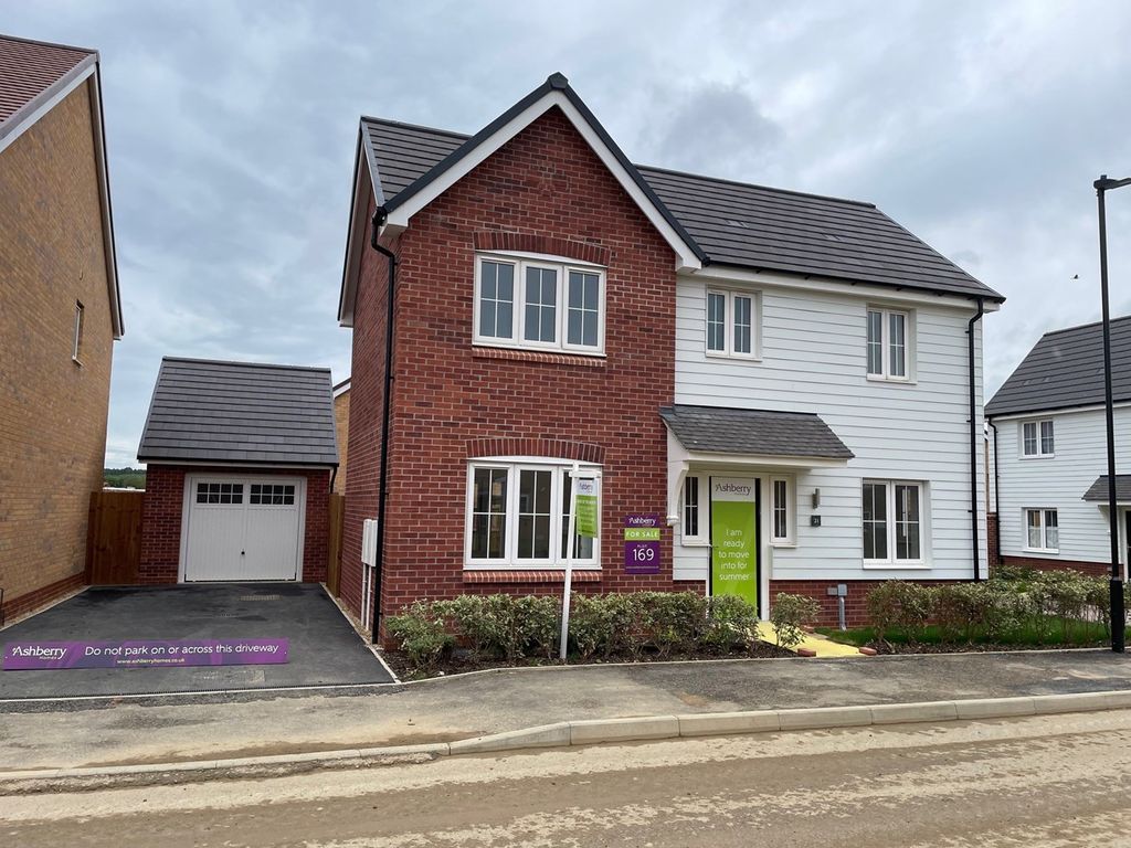 New home, 3 bed detached house for sale in Bourne Springs, Bourne PE10, £299,950