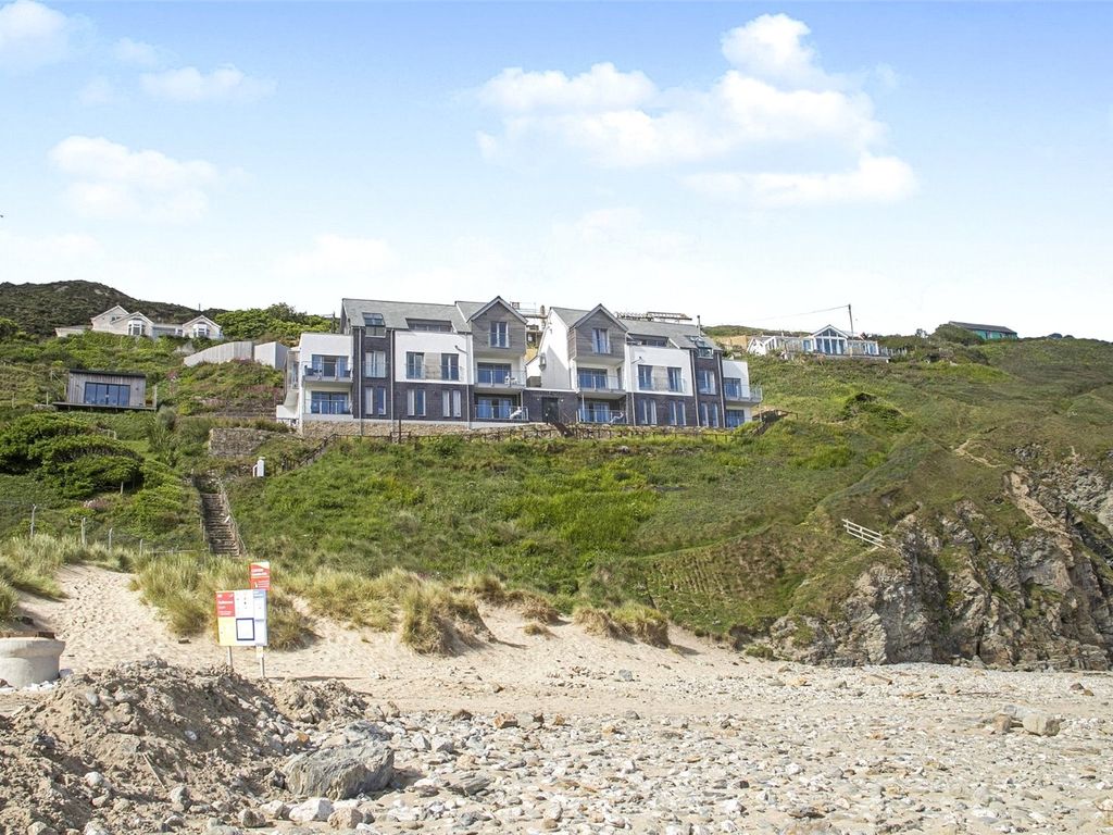 2 bed flat for sale in The Beach, West Cliff, Porthtowan, Truro TR4, £475,000