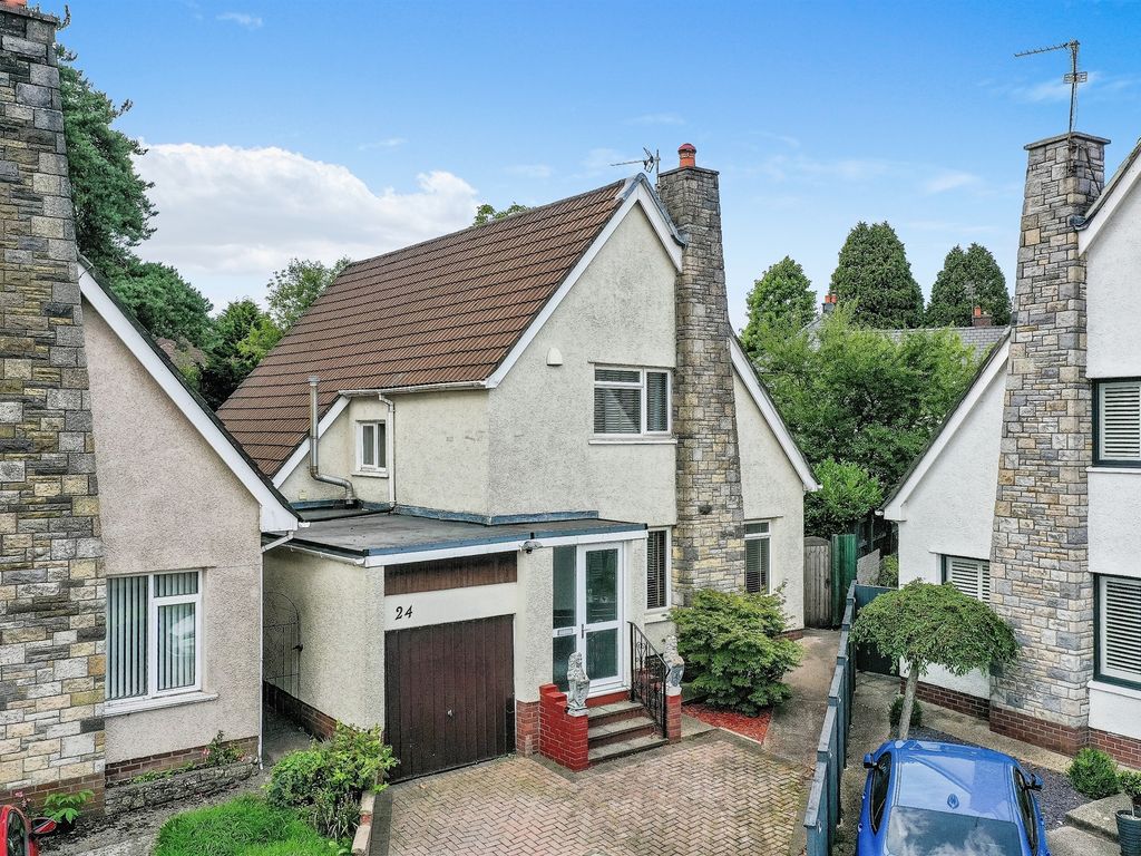 4 bed detached house for sale in Mill Close, Lisvane, Cardiff CF14, £550,000