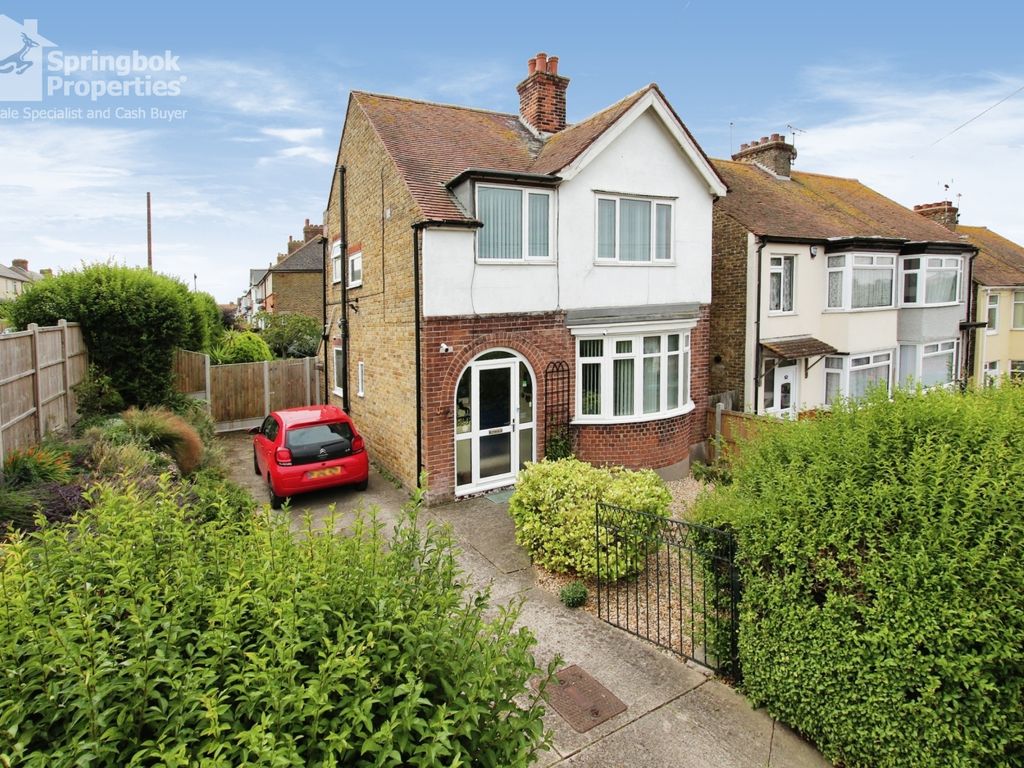 3 bed detached house for sale in Kent Road, Dane Valley, Margate, Kent CT9, £340,000