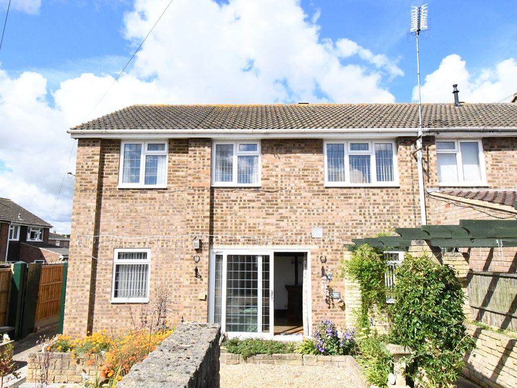 4 bed end terrace house for sale in Foster Way, Wootton, Bedford MK43, £325,000