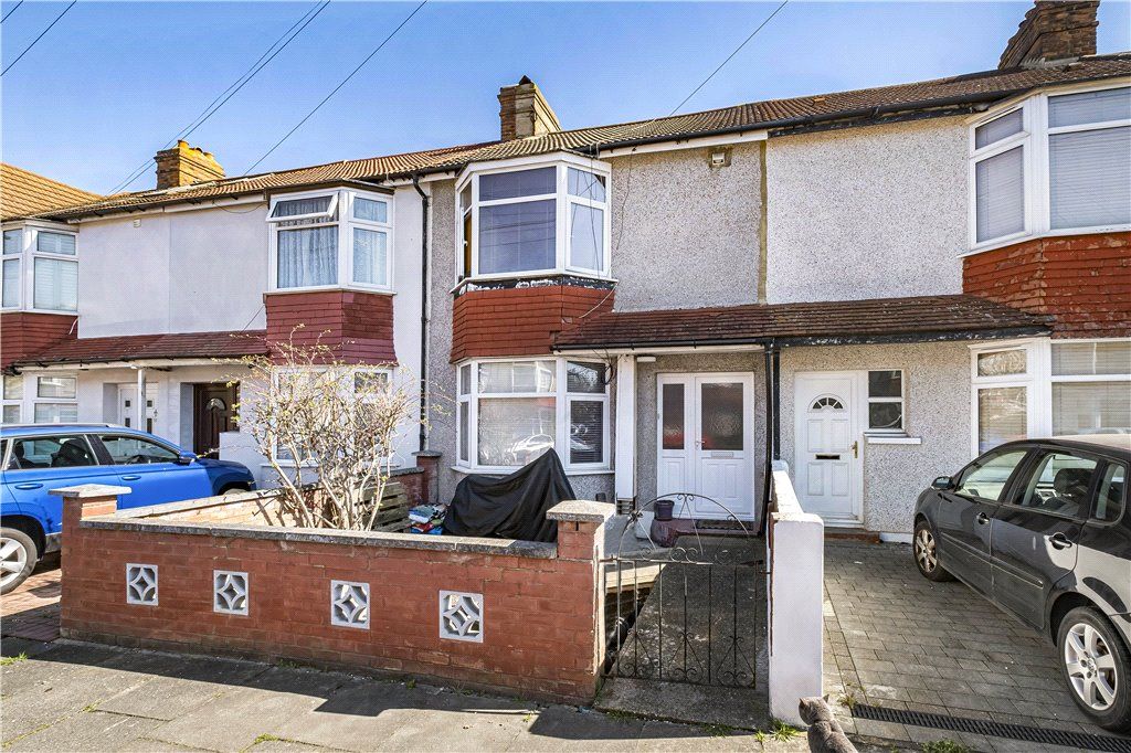3 bed terraced house for sale in Bank Avenue, Mitcham CR4, £485,000