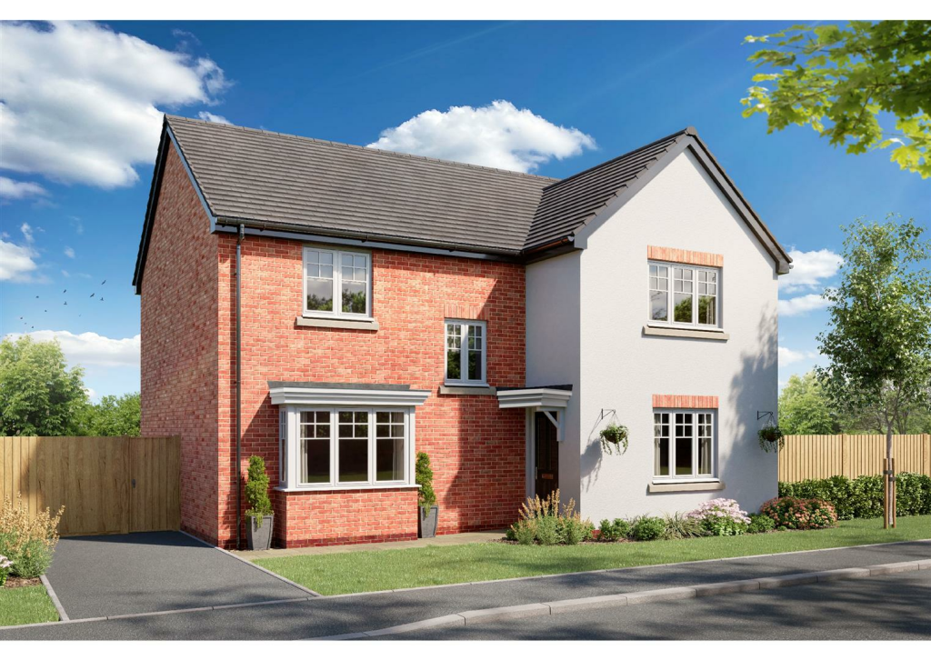 New home, 4 bed detached house for sale in Moss Nook Drive, Grimsargh PR2, £384,995