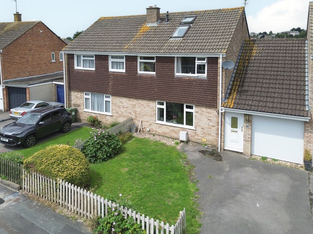 4 bed semi-detached house for sale in Yeo Moor, Clevedon BS21, £425,000