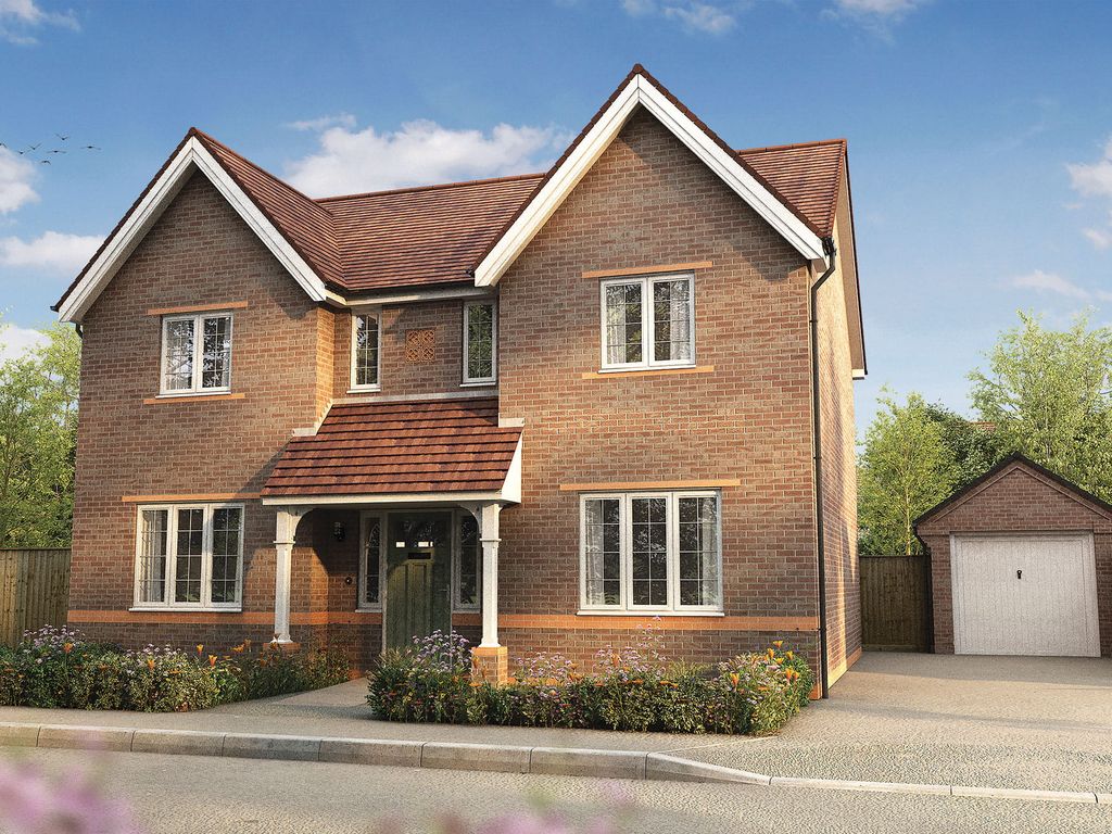 New home, 4 bed detached house for sale in "The Peele" at Melton Road, Brooksby LE14, £460,000