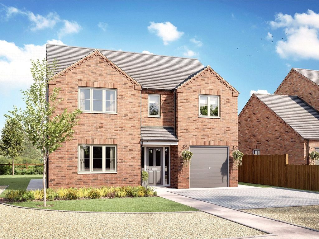 4 bed detached house for sale in Plot 5 Campains Lane, 5 Tinsley Close, Deeping St Nicholas, Spalding, Lincolnshire PE11, £385,000