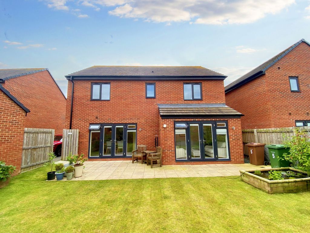 4 bed detached house for sale in Rochester Drive, Felton, Morpeth NE65, £390,000