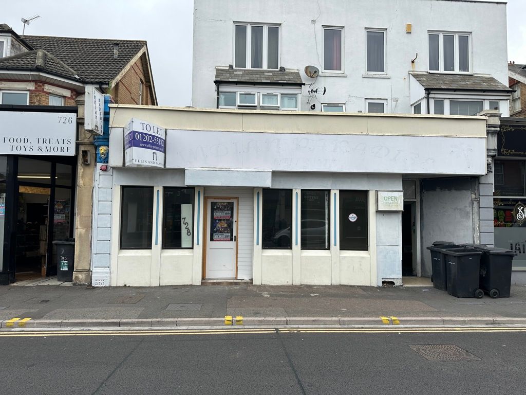 Retail premises to let in 728 Christchurch Road, Boscombe, Bournemouth, Dorset BH7, £12,500 pa
