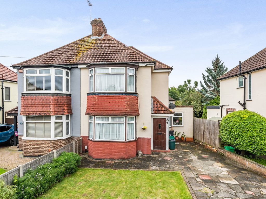 3 bed semi-detached house for sale in Brookmead Way, Orpington BR5, £425,000