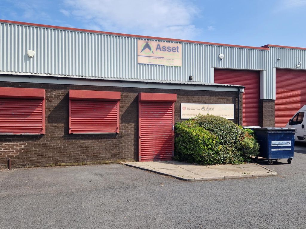 Industrial to let in Stuart Road, Stockport SK6, £30,000 pa