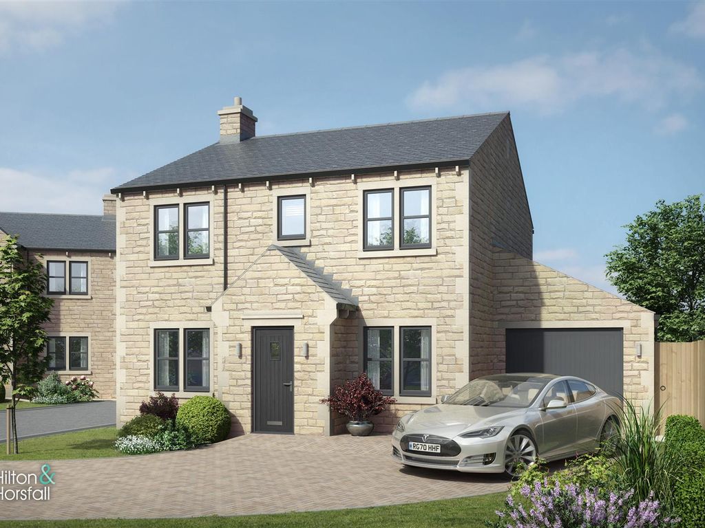 New home, 4 bed detached house for sale in The Hurley, The Brambles, Off Keighley Road, Laneshawbridge BB8, £439,950