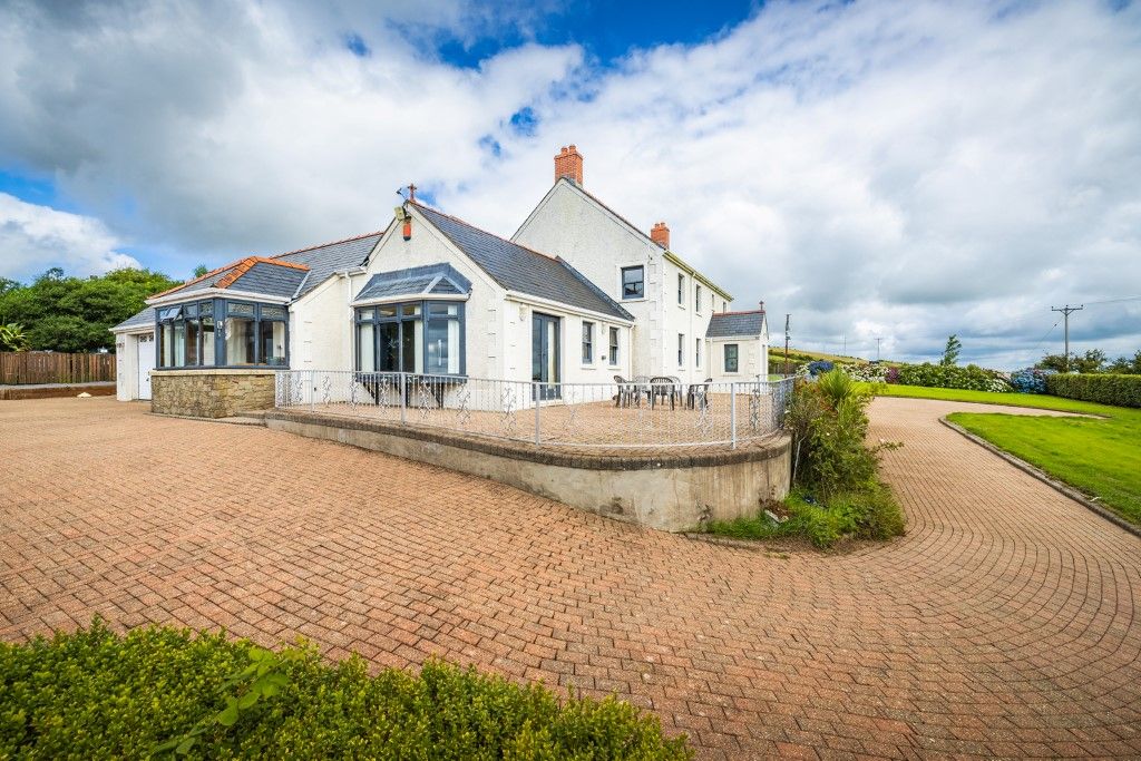 5 bed detached house for sale in Carreg Grwca, Whitland, Pembrokeshire SA34, £900,000