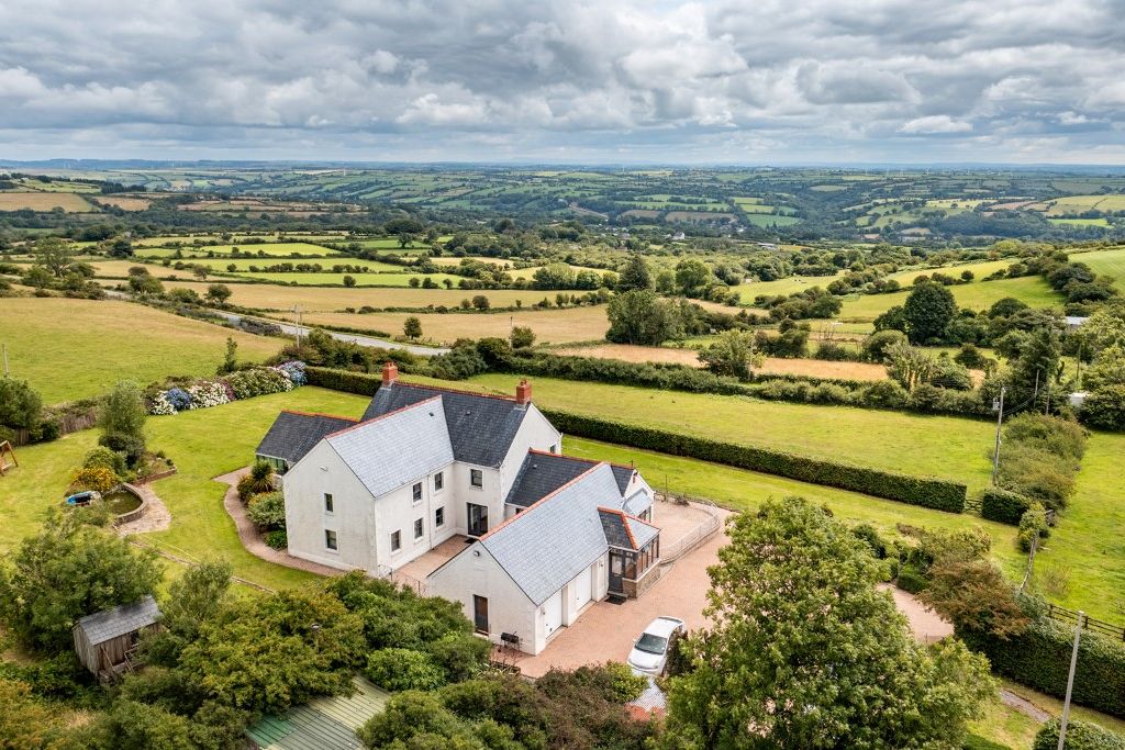 5 bed detached house for sale in Carreg Grwca, Whitland, Pembrokeshire SA34, £900,000