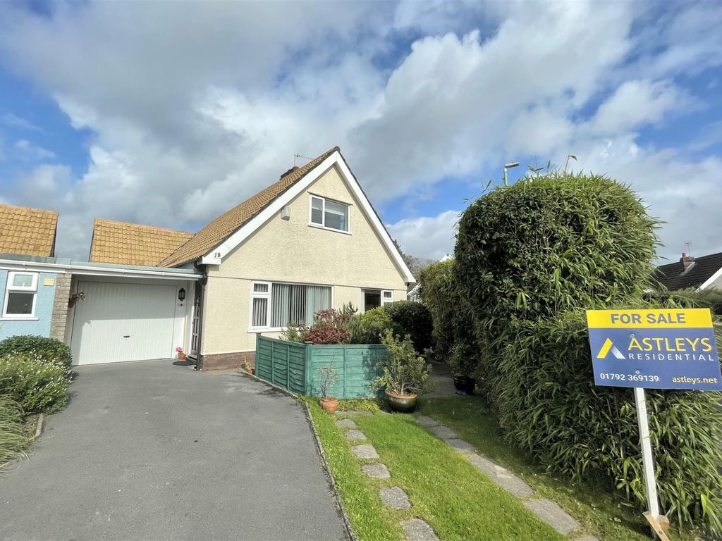 4 bed link-detached house for sale in Highpool Close, Newton, Swansea SA3, £400,000