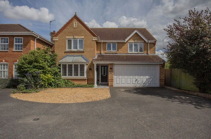 4 bed detached house for sale in Leiston Court, Eye, Peterborough, Cambridgeshire. PE6, £450,000
