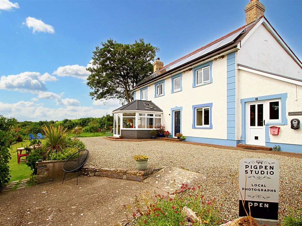 4 bed detached house for sale in Ferwig, Cardigan SA43, £470,000