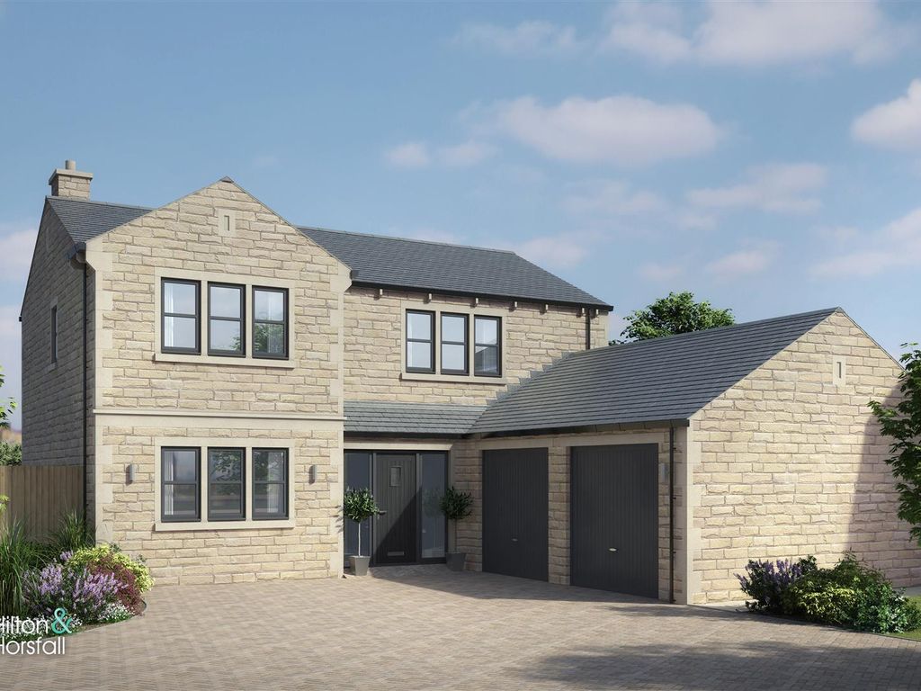 New home, 4 bed detached house for sale in The Amberley, The Brambles, Off Keighley Road, Laneshawbridge BB8, £574,950