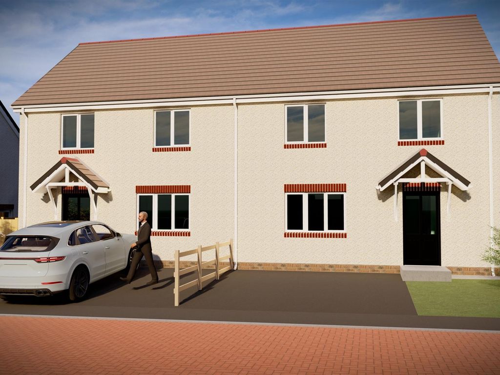 New home, 3 bed semi-detached house for sale in Beaconing Fields, Steynton, Milford Haven SA73, £239,999