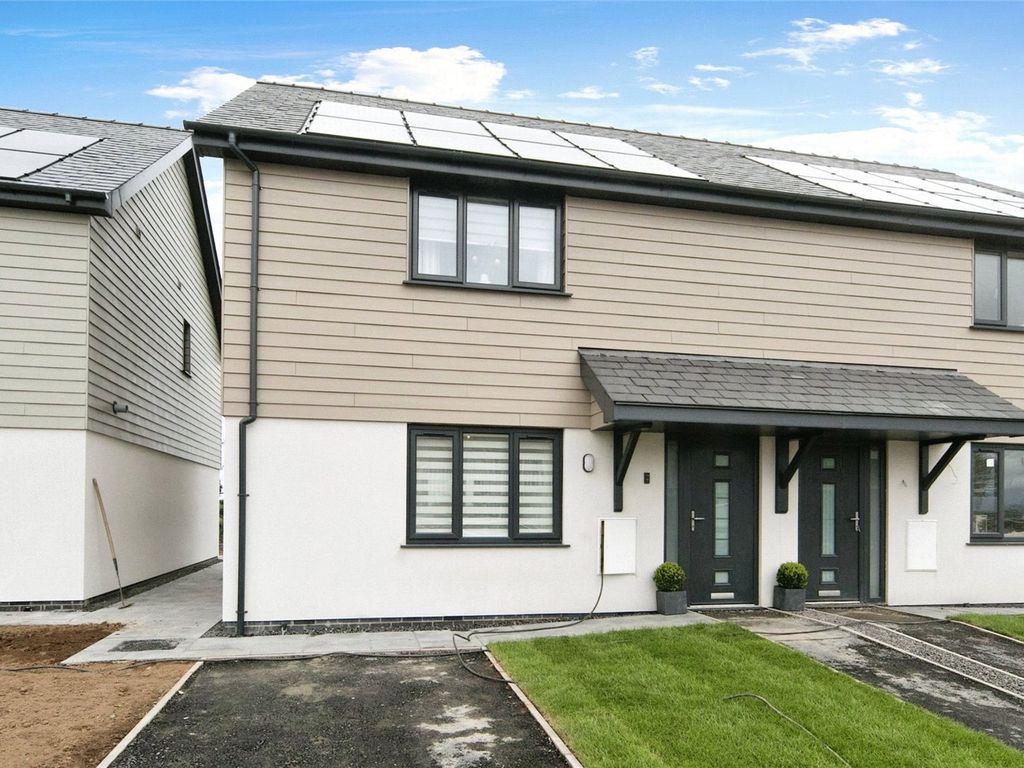New home, 3 bed semi-detached house for sale in Parc Del Fryn, Brynteg, Sir Ynys Mon LL78, £265,000